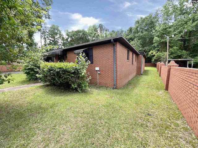 325 Beltline Ave, Batesburg, SC 29006 - view of side of property featuring brick siding