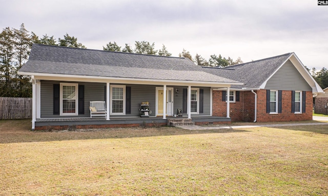 285 Freedom Blvd, Sumter, SC 29154 - single story home featuring covered porch, brick siding, and a shingled roof