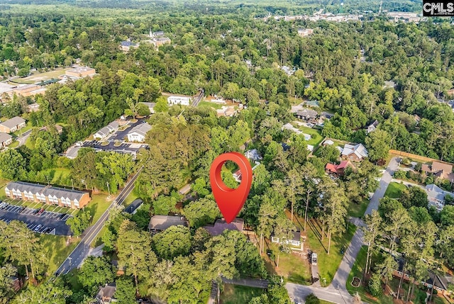 1305 Forest View Rd, Conway, SC 29526 - aerial view of property's location featuring a heavily wooded area