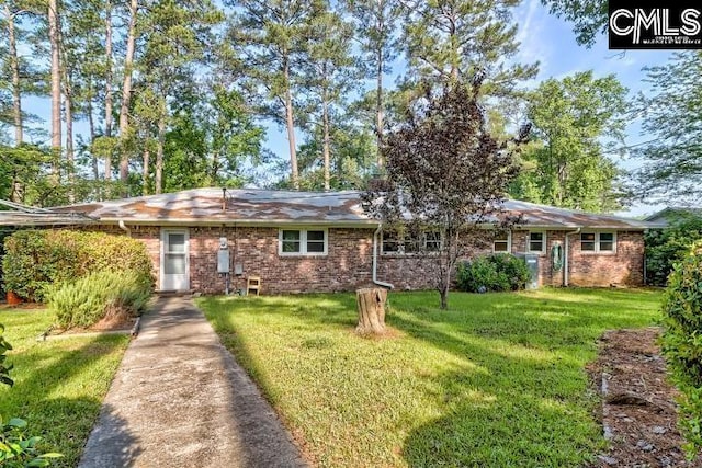 127 Lake Elizabeth Dr, Columbia, SC 29203 - ranch-style house featuring a front yard and brick siding