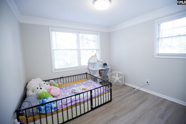 100 Hill Springs Ct, Lexington, SC 29073 - bedroom featuring wood finished floors, ornamental molding, and baseboards