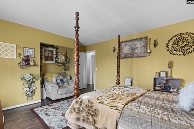 300 Green Rose, Columbia, SC 29229 - bedroom featuring dark wood-style floors and baseboards