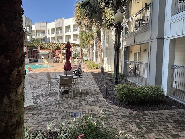 1085 Shop Rd Unit 117, Columbia, SC 29201 - view of patio with a community pool