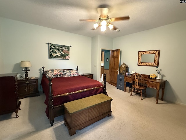 3270 Winchester Ln, Orangeburg, SC 29118 - bedroom featuring light colored carpet and ceiling fan
