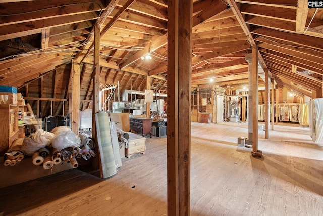 1100 W Carolina Ave, Hartsville, SC 29550 - view of unfinished attic