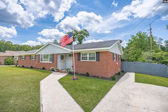 344 Rawls Dr, Leesville, SC 29070 - ranch-style home with brick siding