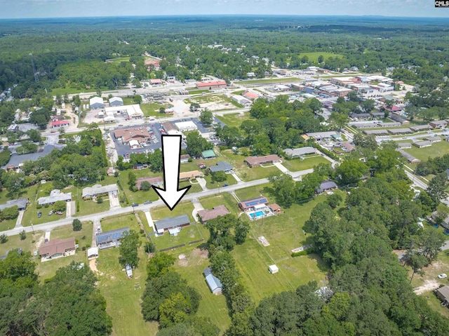 344 Rawls Dr, Leesville, SC 29070 - aerial view of property and surrounding area featuring a forest