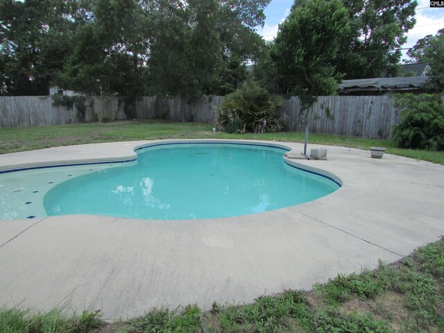 309 Pebble Creek Ct, West Columbia, SC 29170 - view of swimming pool featuring a patio area and a fenced backyard
