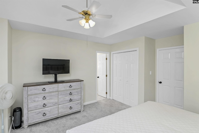 152 Carlyle Cir, Columbia, SC 29206 - carpeted bedroom featuring a closet and a ceiling fan