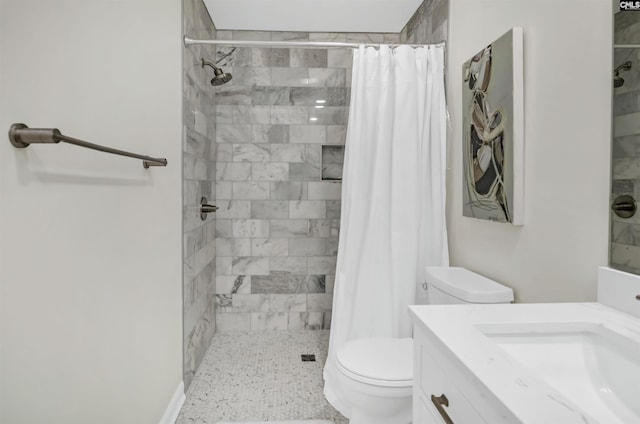 152 Carlyle Cir, Columbia, SC 29206 - full bathroom featuring vanity and tiled shower