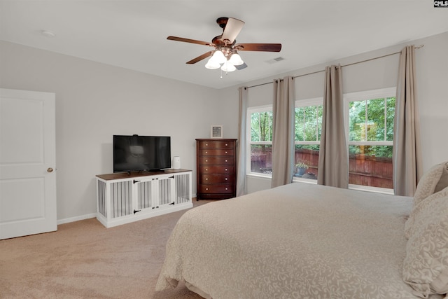 330 Lanyard Ln, Chapin, SC 29036 - bedroom featuring carpet and ceiling fan