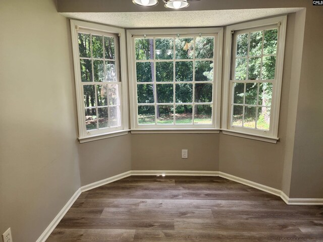 325 Trinity Three Rd, Irmo, SC 29063 - unfurnished dining area featuring wood finished floors and baseboards