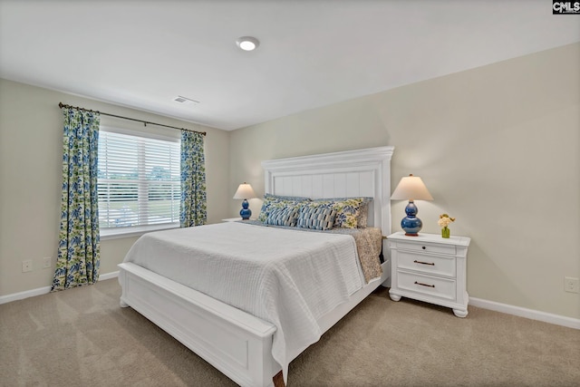 126B Willow Creek Blvd, Lugoff, SC 29078 - bedroom featuring light carpet and baseboards