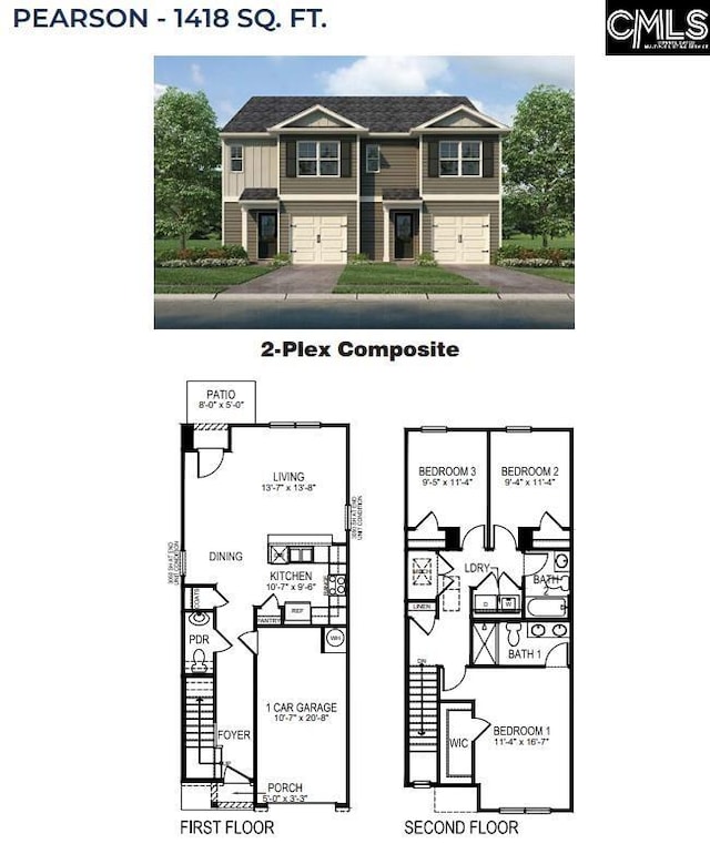126B Willow Creek Blvd, Lugoff, SC 29078 - view of home floor plan