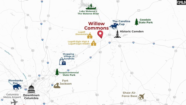 126B Willow Creek Blvd, Lugoff, SC 29078 - map / location