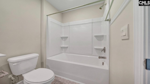 126B Willow Creek Blvd, Lugoff, SC 29078 - bathroom with tub / shower combination and tile patterned flooring