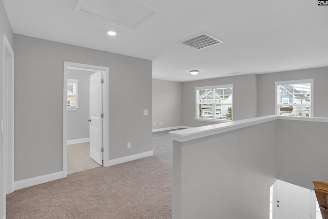 935 Taramore Ln, Lexington, SC 29072 - unfurnished room featuring light carpet, healthy amount of natural light, attic access, and recessed lighting