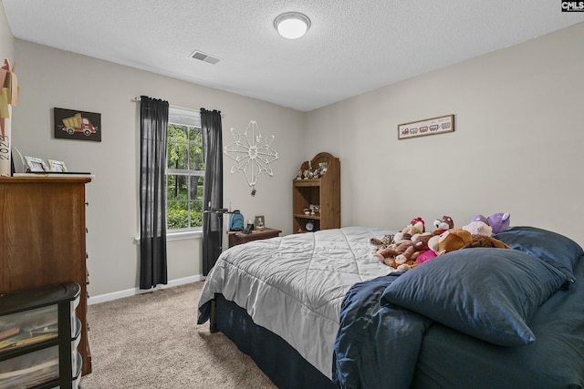 115 Black Creek Ln, Irmo, SC 29063 - bedroom featuring light colored carpet and a textured ceiling
