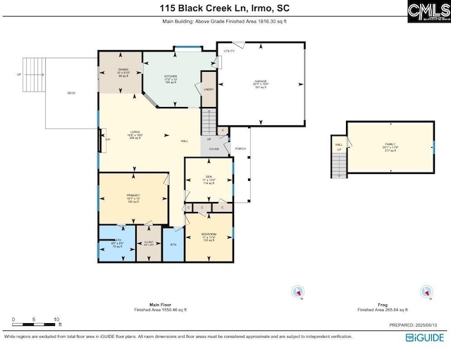 115 Black Creek Ln, Irmo, SC 29063 - view of room layout