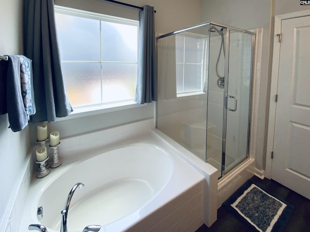 122 Tannery Way, Lexington, SC 29073 - bathroom featuring a stall shower and a bath