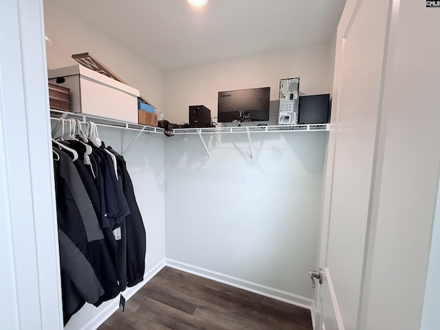 122 Tannery Way, Lexington, SC 29073 - spacious closet featuring dark wood-style flooring
