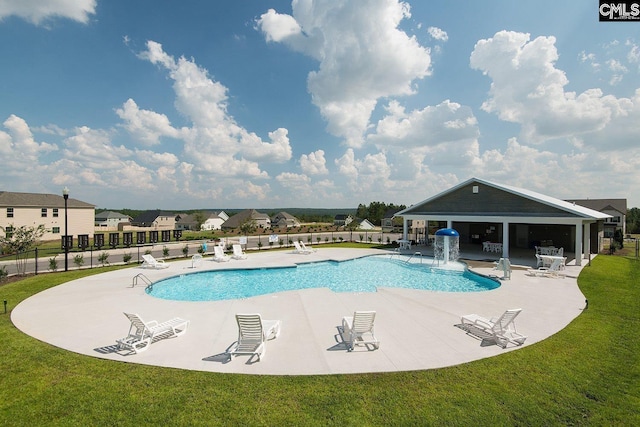 122 Tannery Way, Lexington, SC 29073 - community pool featuring a patio area