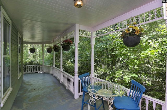 1208 Peacehaven Rd, Chapin, SC 29036 - view of wooden porch