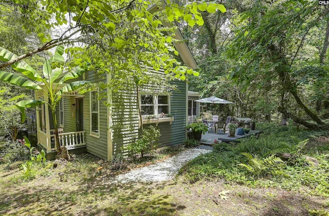 1208 Peacehaven Rd, Chapin, SC 29036 - view of home's exterior featuring a deck