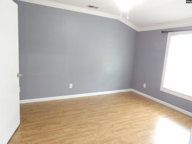 1016 Willis St, Batesburg, SC 29006 - unfurnished room featuring crown molding and light wood-style floors