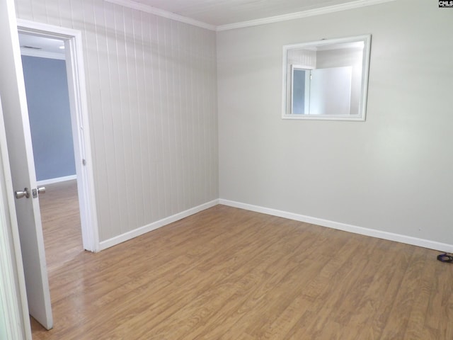 1016 Willis St, Batesburg, SC 29006 - unfurnished room with ornamental molding and wood finished floors