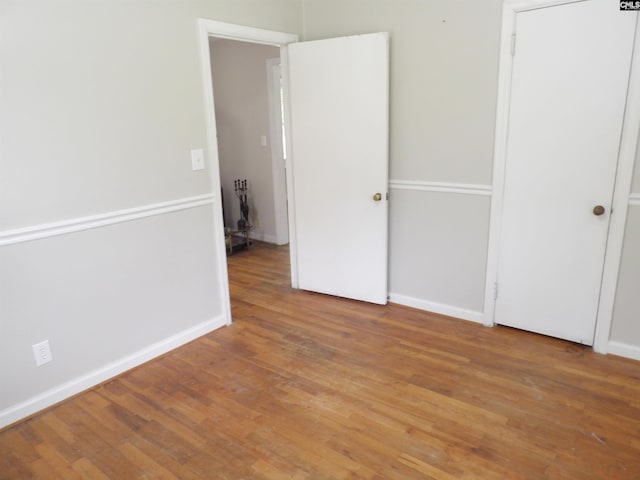1016 Willis St, Batesburg, SC 29006 - unfurnished bedroom featuring wood finished floors and baseboards