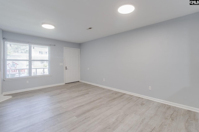 1320 Piney Grove Rd Unit 3C, Columbia, SC 29210 - unfurnished room featuring light wood finished floors and baseboards