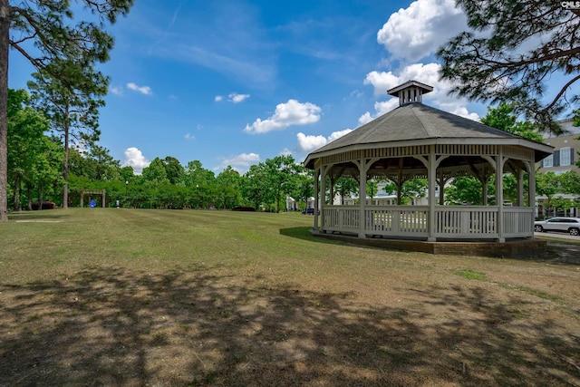 230 Eascott Pl, Columbia, SC 29229 - view of grassy yard featuring a gazebo