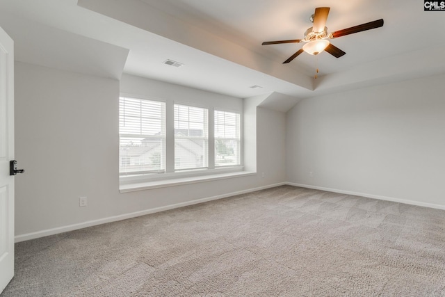 508 Esaw Dr, Elgin, SC 29045 - additional living space featuring a ceiling fan and carpet
