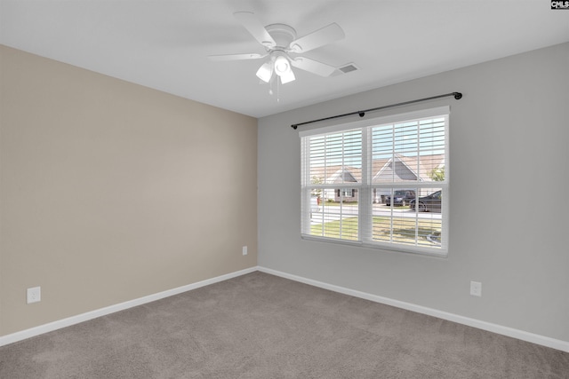 239 Common Reed Dr, Gilbert, SC 29054 - empty room featuring carpet floors and ceiling fan