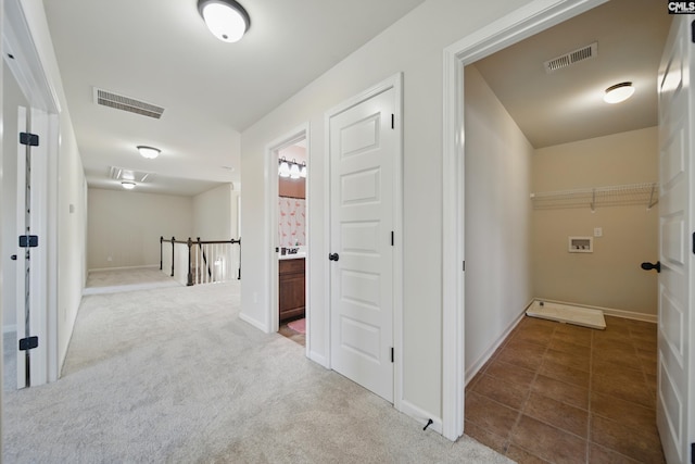 129 River Bridge Ln, Lexington, SC 29073 - hall featuring baseboards and carpet floors