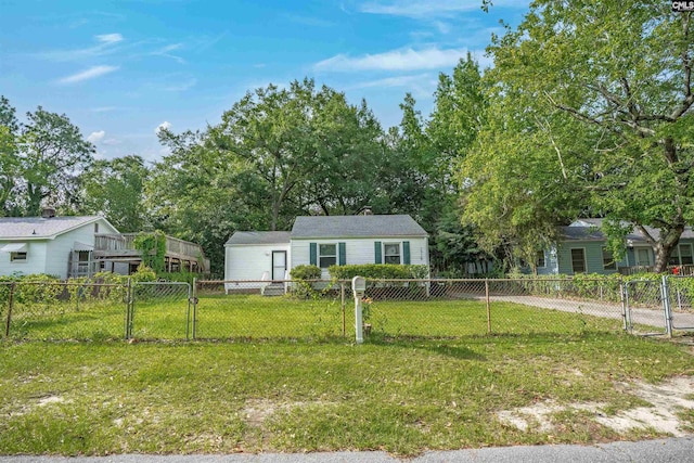 1715 Lacy St, Columbia, SC 29169 - view of front of property with a gate