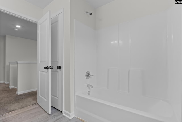 465 Vanburen Ct, Gaston, SC 29053 - full bath with shower / bathtub combination, wood finished floors, and recessed lighting