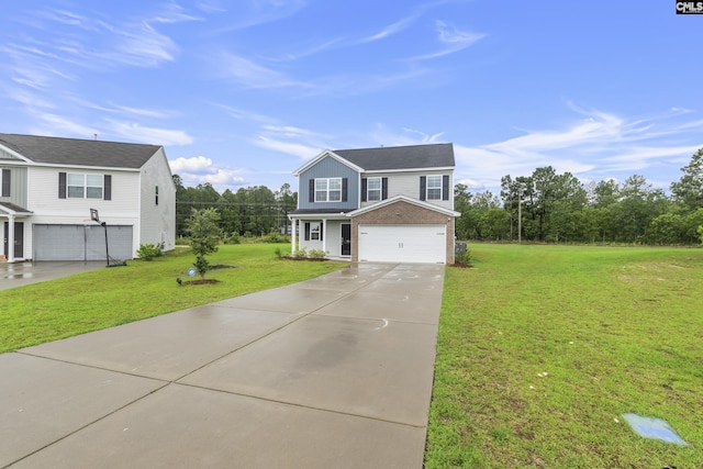 465 Vanburen Ct, Gaston, SC 29053 - traditional home featuring driveway and a front yard