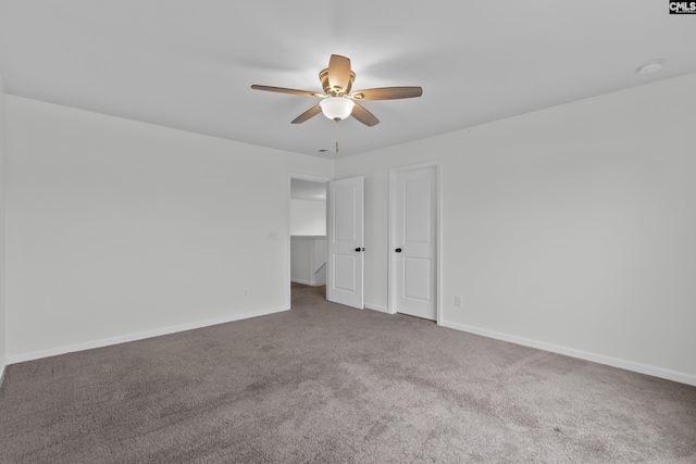 465 Vanburen Ct, Gaston, SC 29053 - unfurnished bedroom with carpet floors and ceiling fan