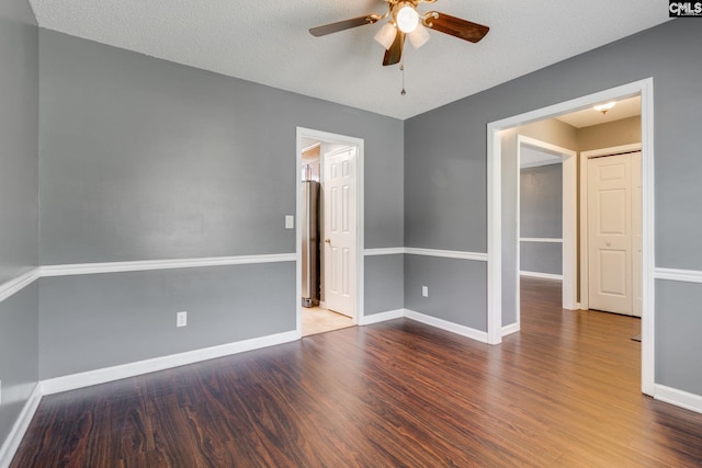 40 Stonehedge Ct, Sumter, SC 29154 - unfurnished room with a ceiling fan and wood finished floors