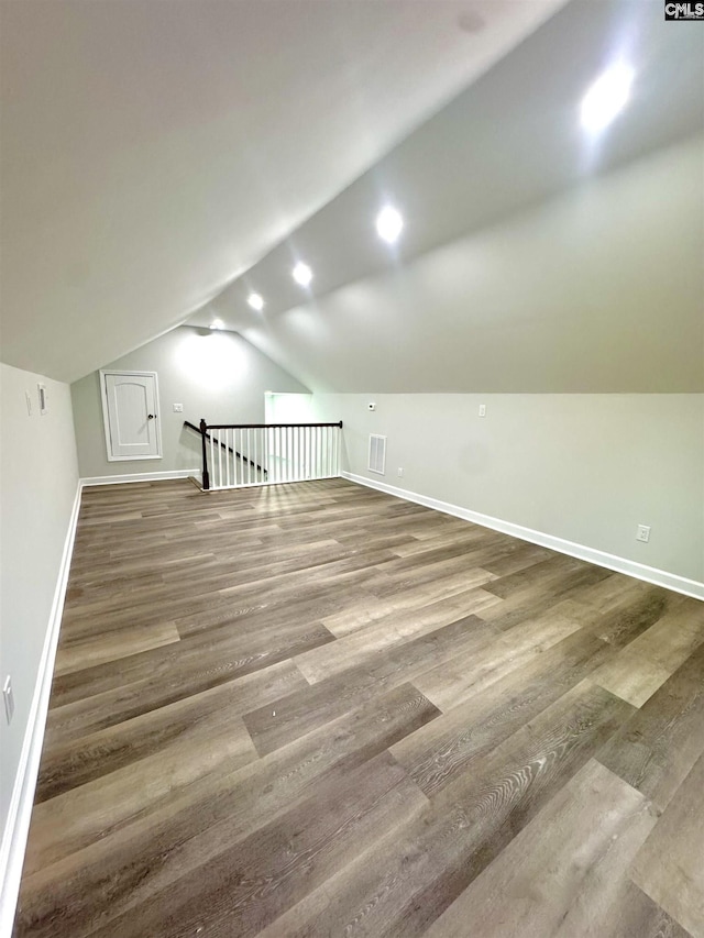 10 Lincolnshire Ct, Columbia, SC 29203 - bonus room with wood finished floors and vaulted ceiling