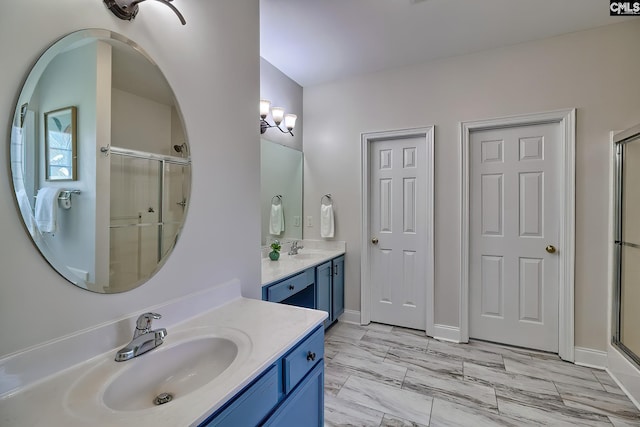 305 W Ashford Way, Irmo, SC 29063 - full bathroom with an enclosed shower and vanity