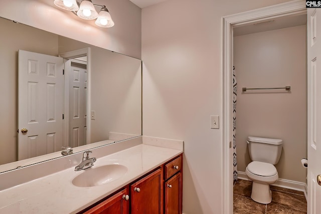 305 W Ashford Way, Irmo, SC 29063 - bathroom with vanity and tile patterned flooring