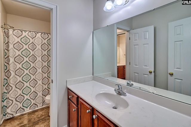 305 W Ashford Way, Irmo, SC 29063 - bathroom with vanity and a shower with curtain