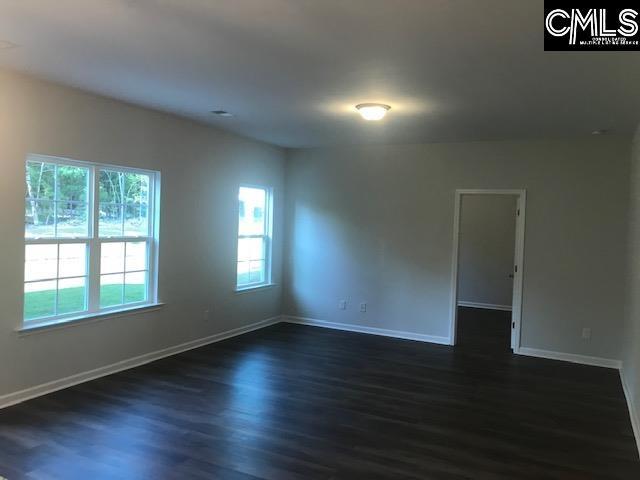 1351 Tamarind Ln, Chapin, SC 29036 - spare room with dark wood-style floors