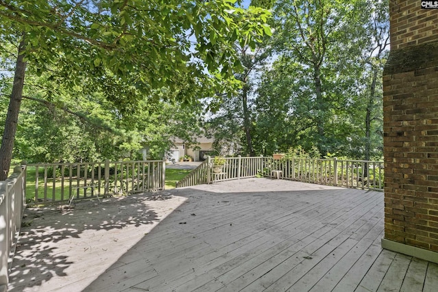 242 Arrow Shores Rd, Chapin, SC 29036 - view of wooden deck