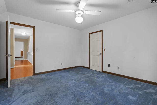 242 Arrow Shores Rd, Chapin, SC 29036 - carpeted spare room featuring baseboards and a ceiling fan