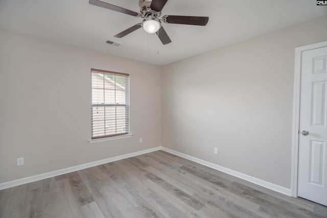 233 Eagle Pointe Dr, Chapin, SC 29036 - spare room with a ceiling fan and wood finished floors