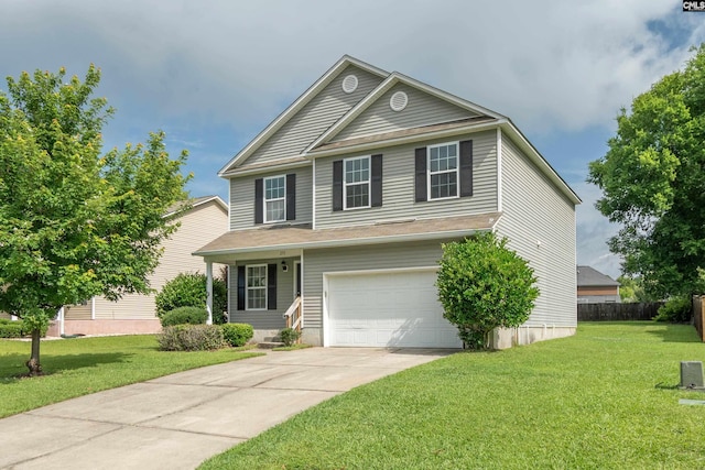 233 Eagle Pointe Dr, Chapin, SC 29036 - traditional home with an attached garage and driveway
